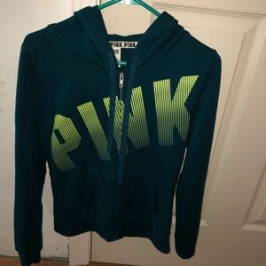 Green PINK Full zip